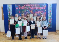 VI Gminny Konkurs Recytatorski pt. &bdquo;Zwierzęta w poezji dziecięcej&rdquo;