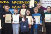 Celina Fluder wśród laureatów XI Gminnego Konkursu Języka Angielskiego dla klas III „English is Fun”