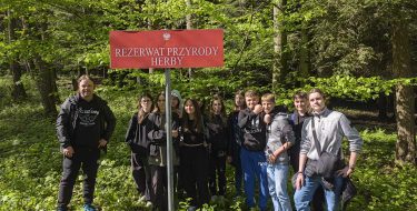 Rezerwat Herby – Szkolne Koło Turystyczne ponownie na szlaku