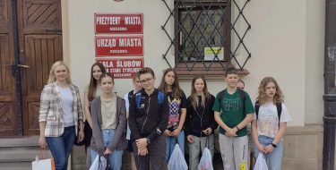 Szkolne Koło Turystyczne z wizytą w Urzędzie Miasta Rzeszowa