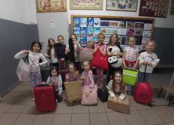 Dzień bez plecaka organizowany przez Samorząd Uczniowski