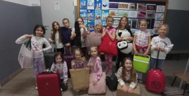 Dzień bez plecaka organizowany przez Samorząd Uczniowski