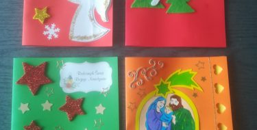Kartki świąteczne dla Weroniki Świder w ramach akcji MEN „Razem na święta”
