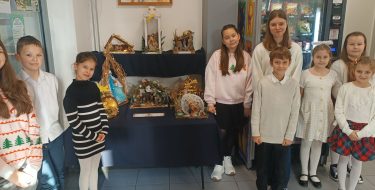 Szkolny konkurs „Rodzinna Szopka Bożonarodzeniowa”