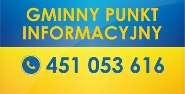 Pomoc Ukrainie – Gminny Punkt Informacyjny